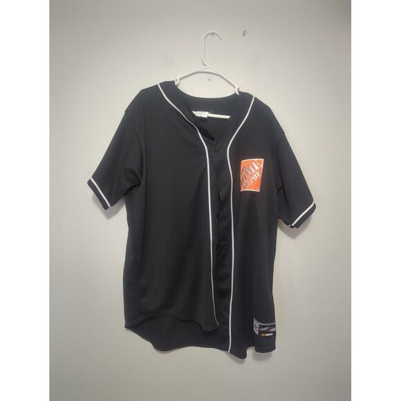 Chase Authentics Tony Stuart 20 Nascar Black TShirt Made in USA Mens XL - Picture 1 of 7